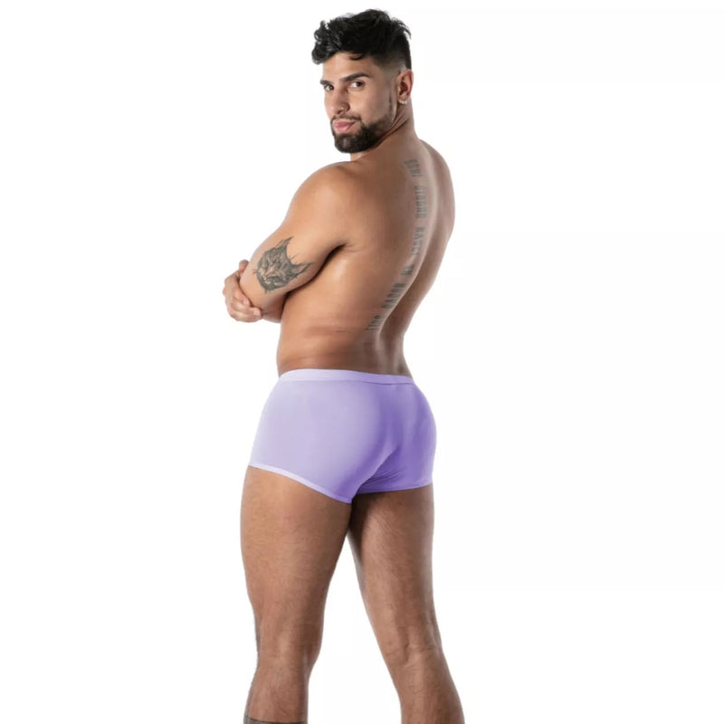 TOF PARIS Trunk Mon Amour Microfiber Low-Rise Boxer in Purple 56