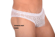 SMU Feminine Brief Slip See-Through Lace Fabric 65017 33