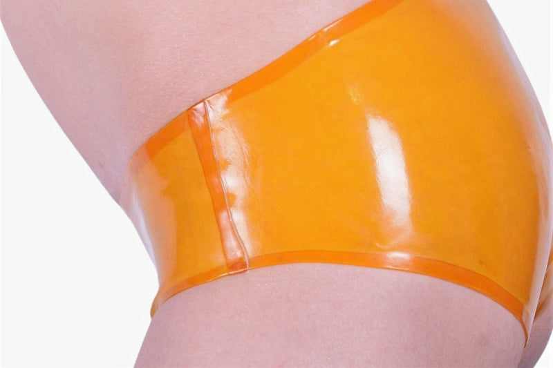 Small Polymorphe Men's Latex Brief Yellow See-Through UN-015A 8