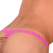 XS SMU Hot Pink Flash Party Thong 33870 MX17