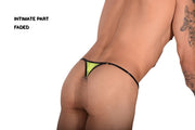 SMU G-String See-trough Hot and Fun to Wear Lime 9927 LT2