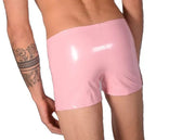 XS SMU Mens Faux Leather Look  Hipster Pastel Pink 43153 MX12