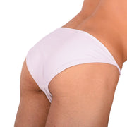 Small  SMU Swim Brief Detachable White 33801 mx17
