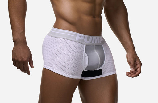 PUMP! Deuce Boxer Ribbed Leg Micromesh Light Boxer Trunk  11122 39