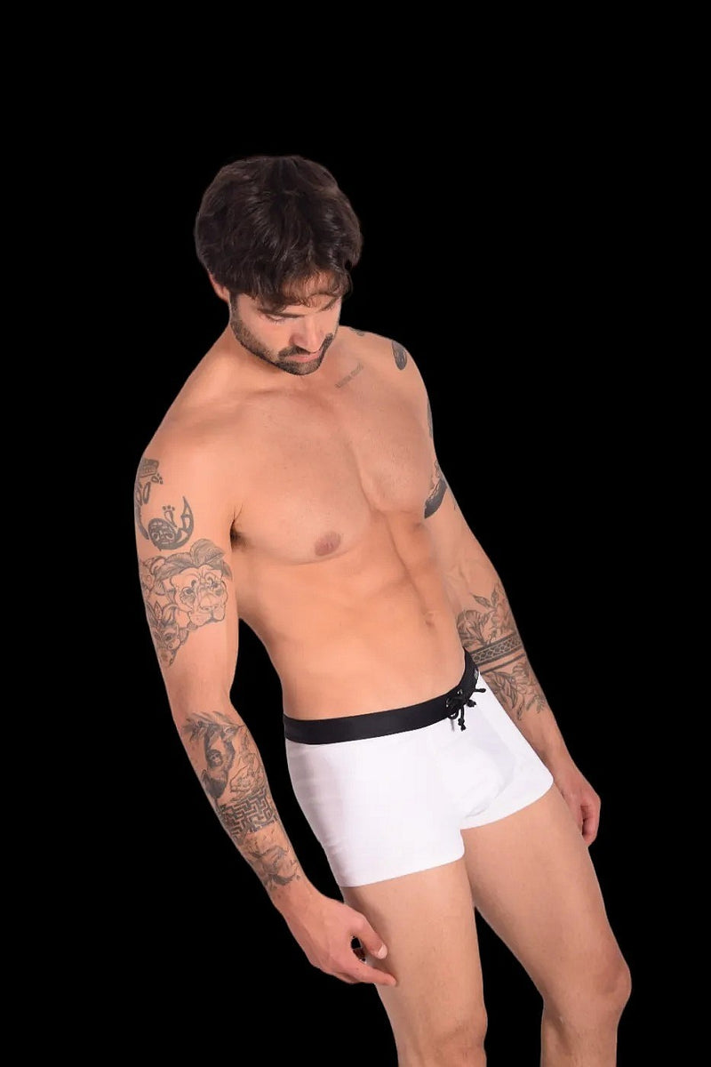 Small Gregg homme Swimsuit Sport Hipster White 159111 MX24 11