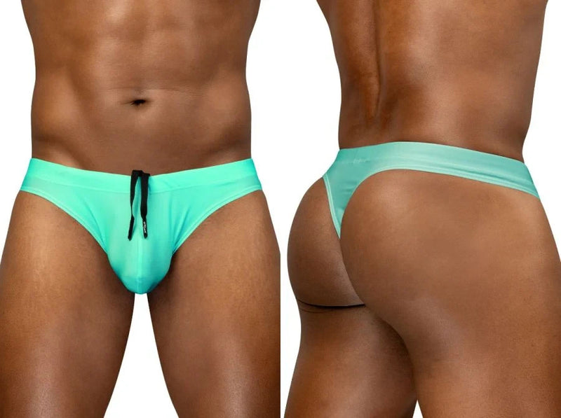 ErgoWear Swim Thong SW X4D Swimwear in Aqua 1836 75
