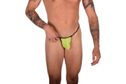 SMU G-String See-trough Hot and Fun to Wear Lime 9927 LT2