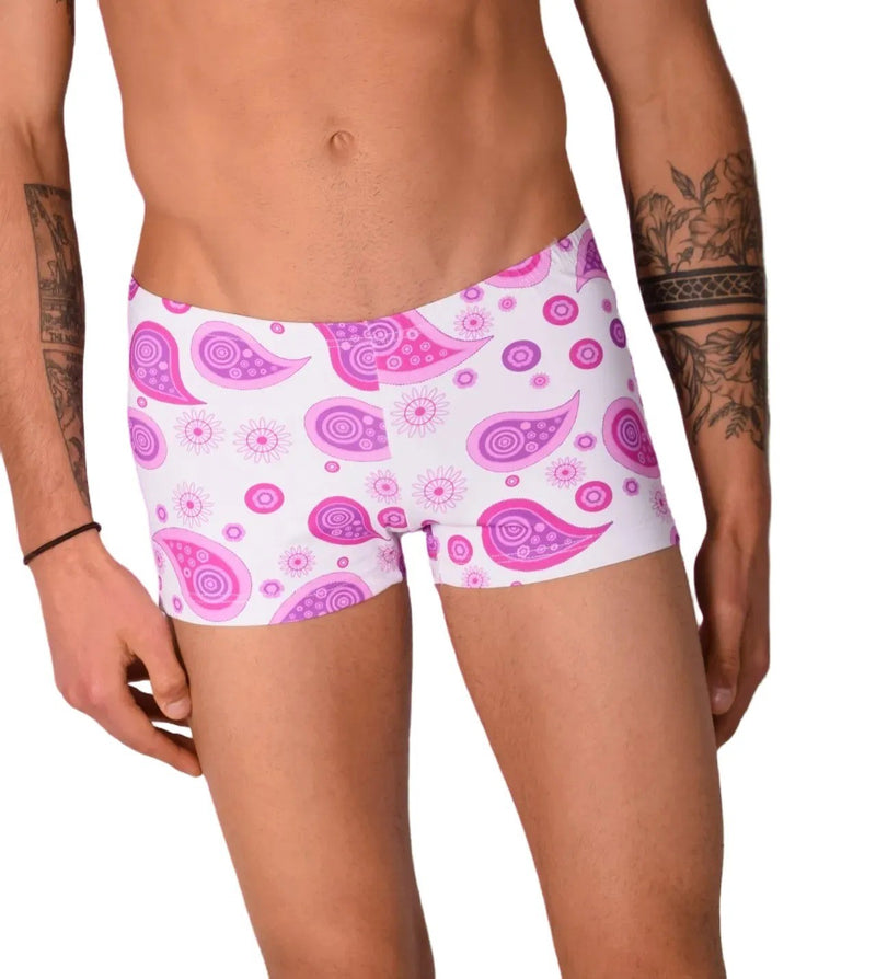 2XS SMU Mens Swim Hipster Underwear Print 43132 MX12