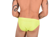 XL Swimwear SMU Detachable Shape Retention Swim-Brief Lime 33801 MX22