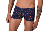 XS SMU Mens Hipster Underwear Flower Print 43115 MX12