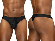 ErgoWear SW Swim Thong X4D Swimwear in Nero Black 1830 75