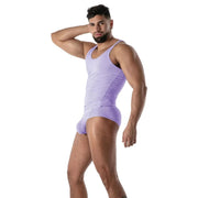 TOF PARIS Tank Top Mon Amour Microfiber Ultra-Soft in Purple 55