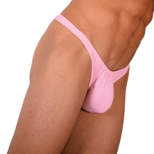 S SMU Mens Pink Thong Thin Fabric 33812 MX17