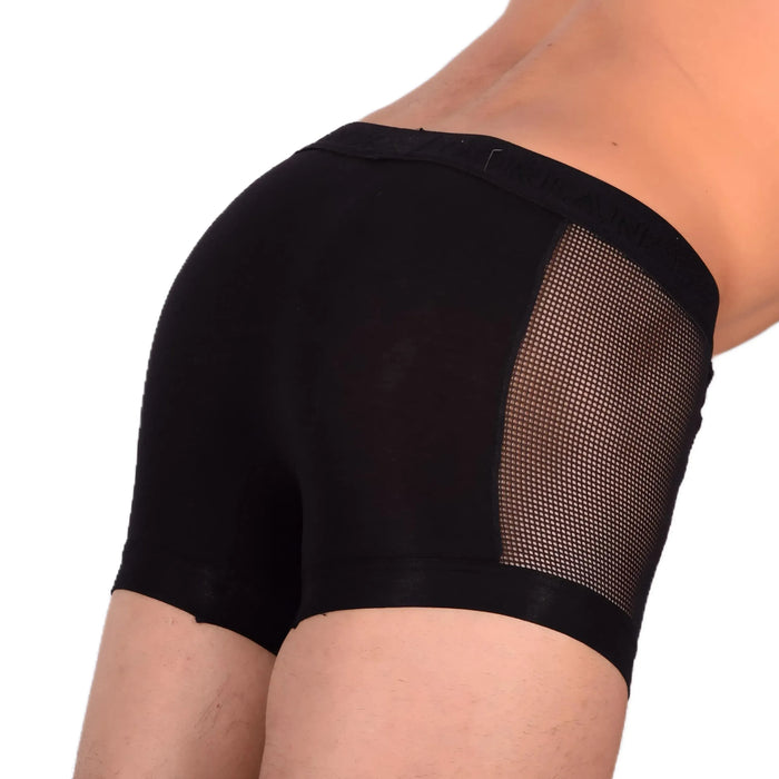 Doreanse Boxer Brief With Side Mesh Panel 1761 Black 5