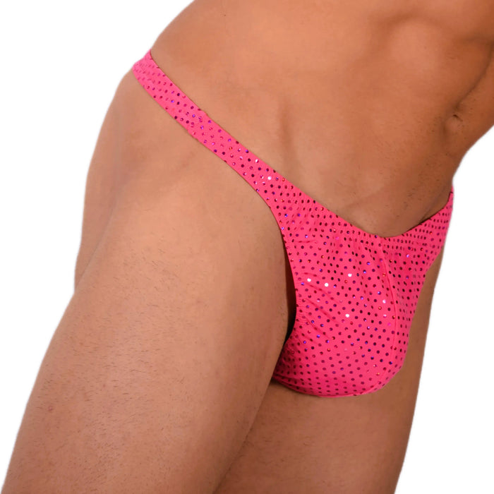 SMALL SMU Sexy Pink-Party Thong 33834 MX17