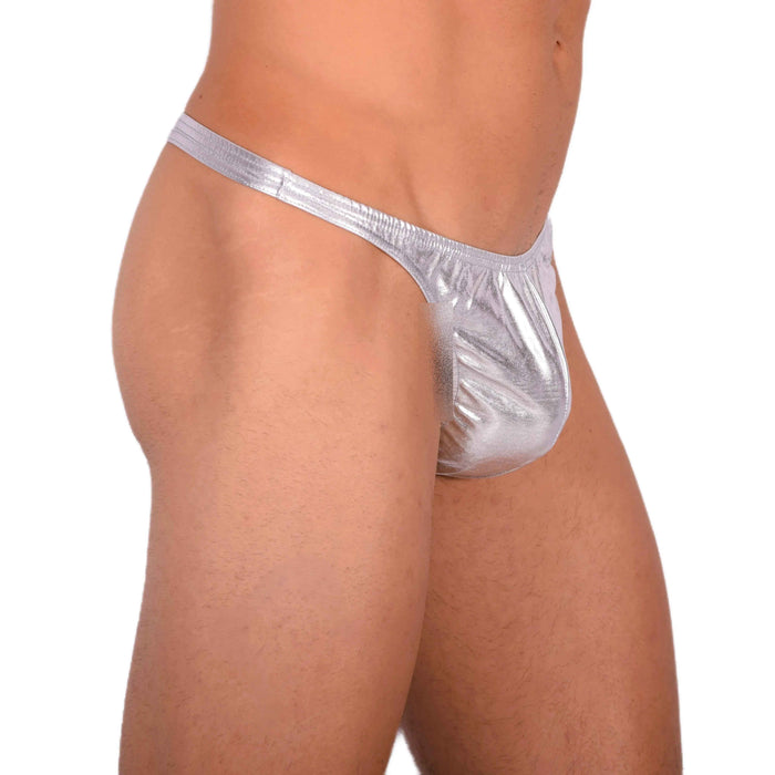 XS/S SMU Sexy Silver Thong 33705 MX15