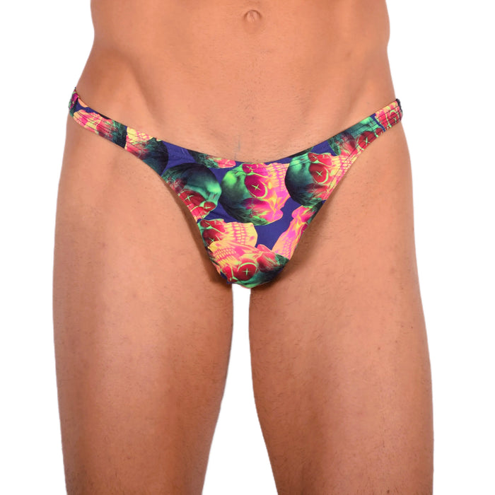 S SMU Sensual Skulls Thong 33731 MX15