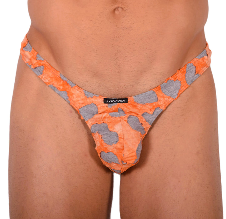 L Wojoer Sexy Orange and Grey Special Thong 33935 MX18