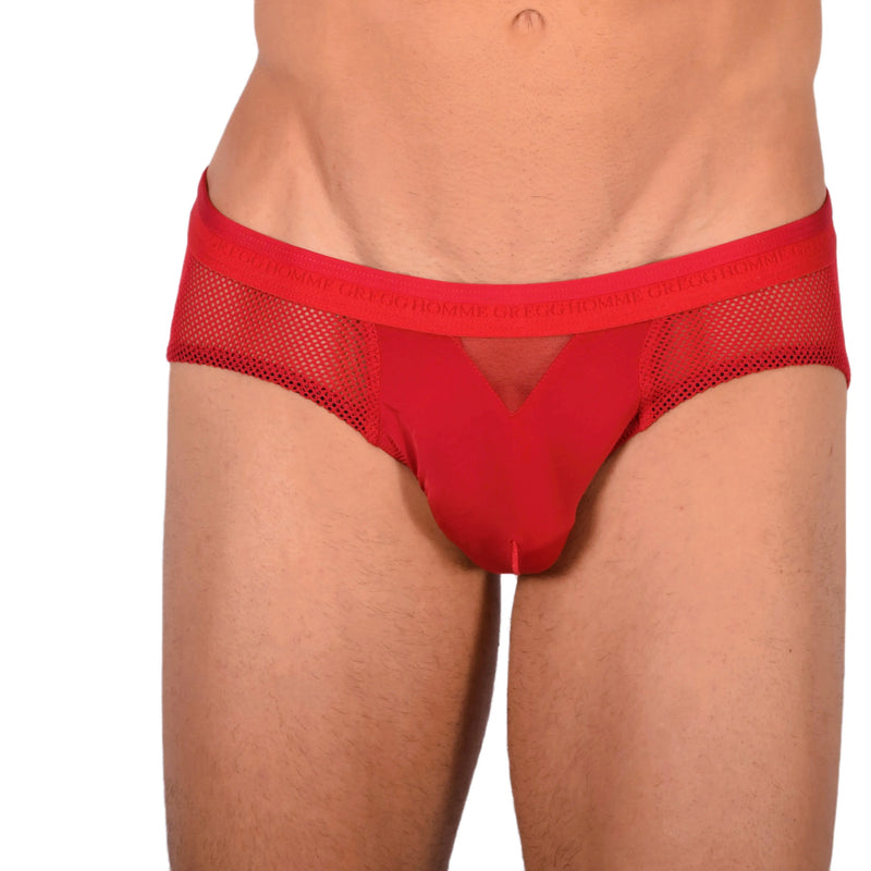 SMALL 33875  Gregg Homme Red Brief MX17