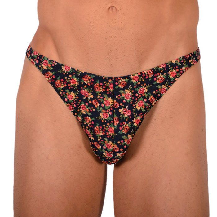 S SMU Sexy Floral Explosion Thong 33821 MX17