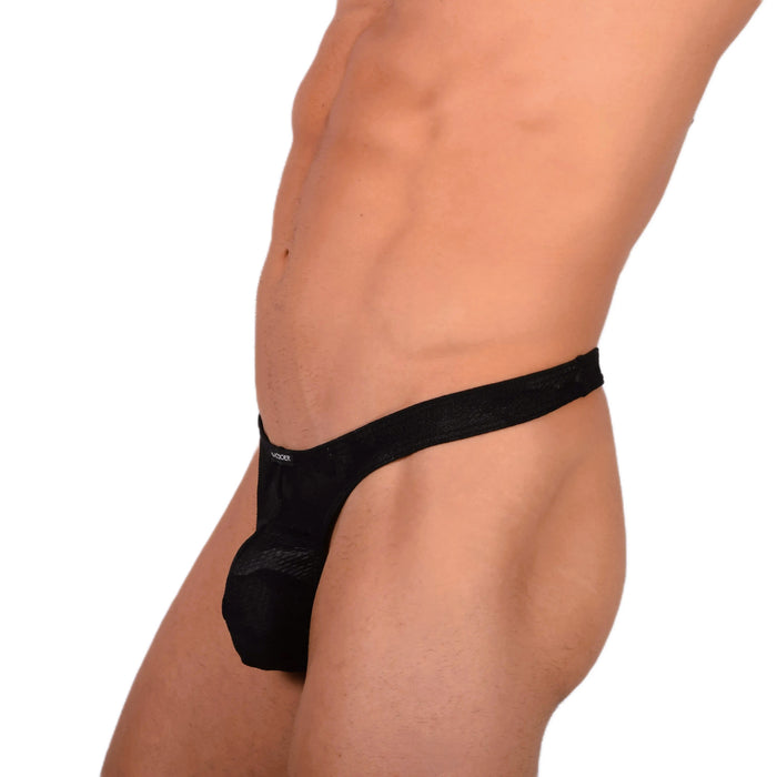 L Wojoer Sexy Deep Black Thong 33936 MX18