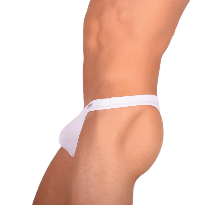 DOREANSE Hommes String Sous-Vêtements Homme String Blanc 1392 15A