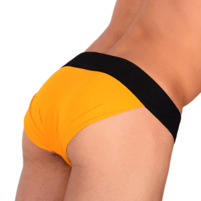 Fashion Modus Vivendi Brief Buddha Sumo Customisables Briefs Yellow 10512 23