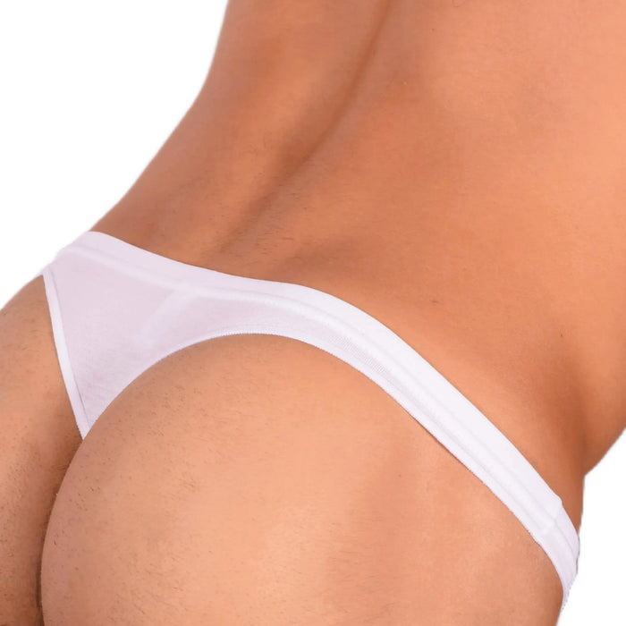 DOREANSE Mens String Underwear Homme Thong White 1392 9