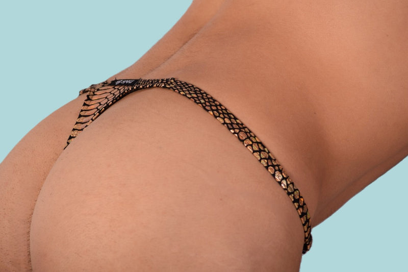 Sous-vêtements autobronzants pour hommes S/M SMU avec string détachable 33262 MX11