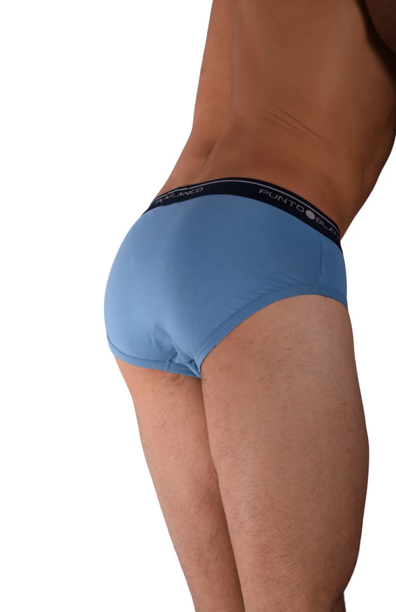 Small Punto Blanco Small Briefs Basix 53489-10 Light Blue P18