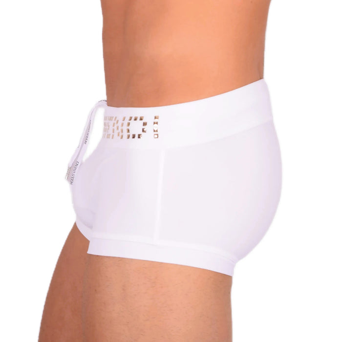 Modus Vivendi Swim-Short Maillot de bain Brésil métallisé Blanc BS1821 18