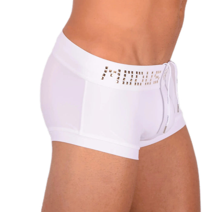 Modus Vivendi Swim-Short Maillot de bain Brésil métallisé Blanc BS1821 18