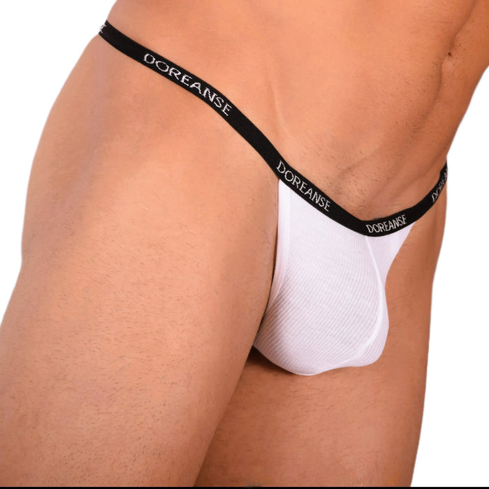 DOREANSE String Homme Micro-Modal Blanc 1330 21