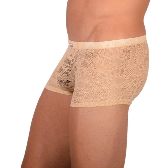 S SMU Sexy C-Thru Sand Mini Boxer 33828 MX17