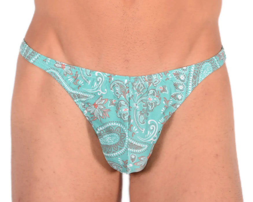 XS/S SMU Sensual Green Thong 33526 MX13