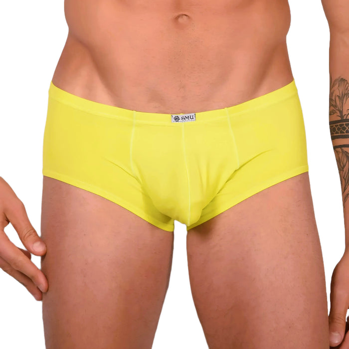 S SMU Sensual Neon Yellow Mini Boxer 33638 MX14