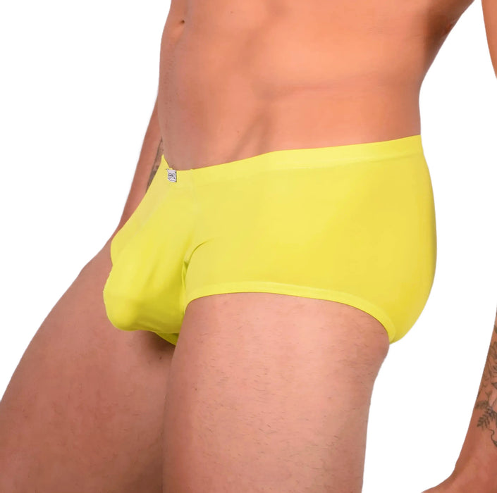 S SMU Sensual Neon Yellow Mini Boxer 33638 MX14