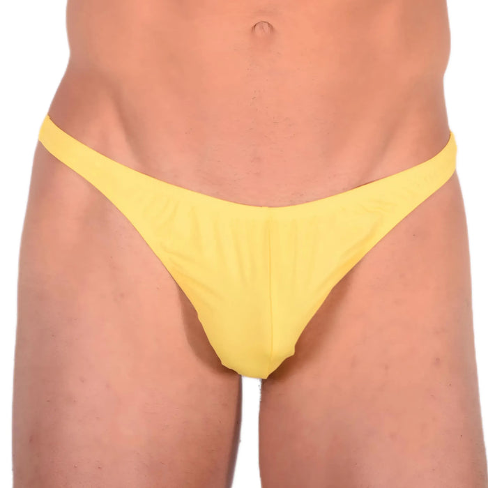 S SMU Sensual Yellow Thong 33531 MX13