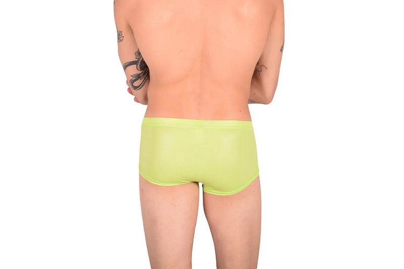 XS Gregg Homme Boxer Trunk Boytoy Luminous Spandex Lime 95005 165