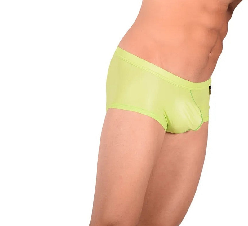XS Gregg Homme Boxer Trunk Boytoy Luminous Spandex Lime 95005 165