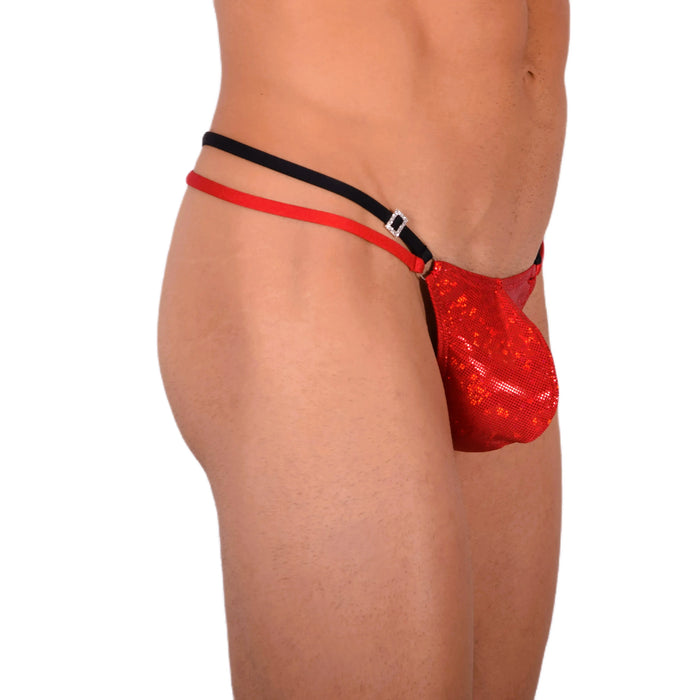 M SMU Sexy Red Party Special Thong 33921 MX18