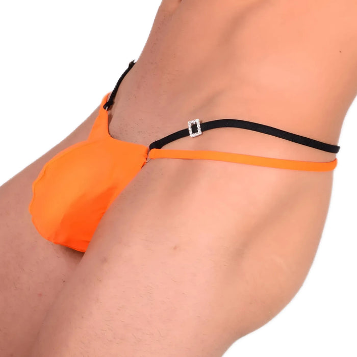 M SMU Sexy Fresh Orange Thong 33540 MX13