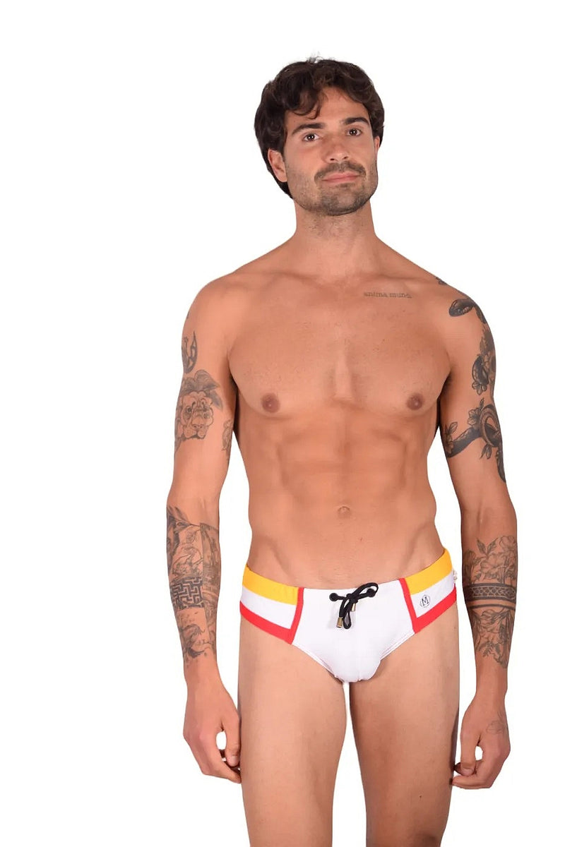 Maillot de bain Marcuse Aviator Swim-Brief Rouge 2