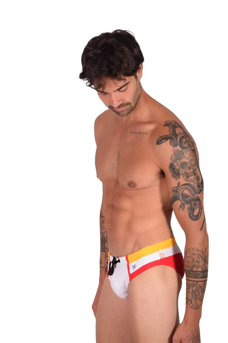 Maillot de bain Marcuse Aviator Swim-Brief Rouge 2