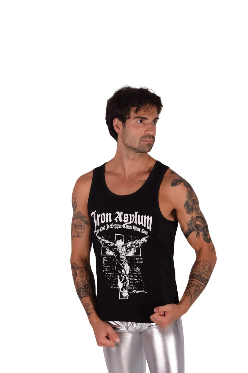 Débardeur Gym King SMU GRAND Noir et Blanc 33739 MX16