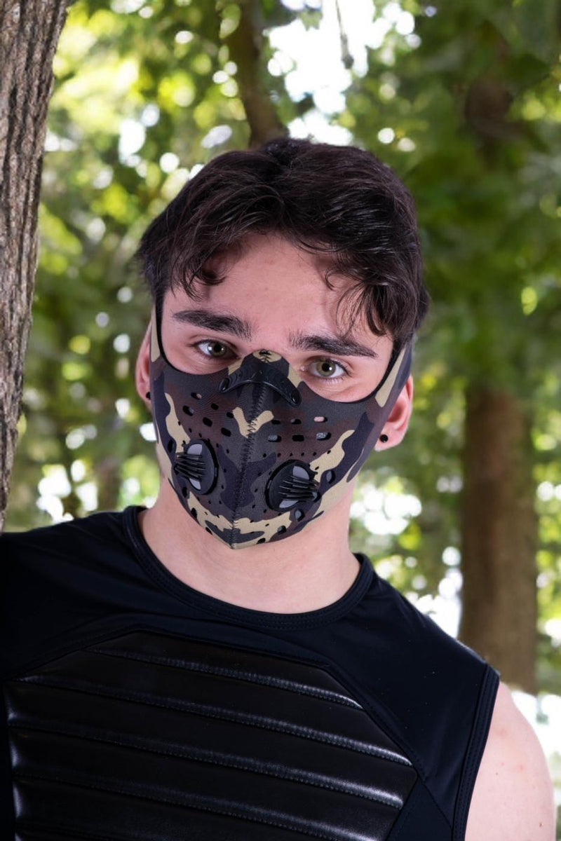 Masque MASKULO EnForce Masque militaire en néoprène imprimé camouflage AC134 34