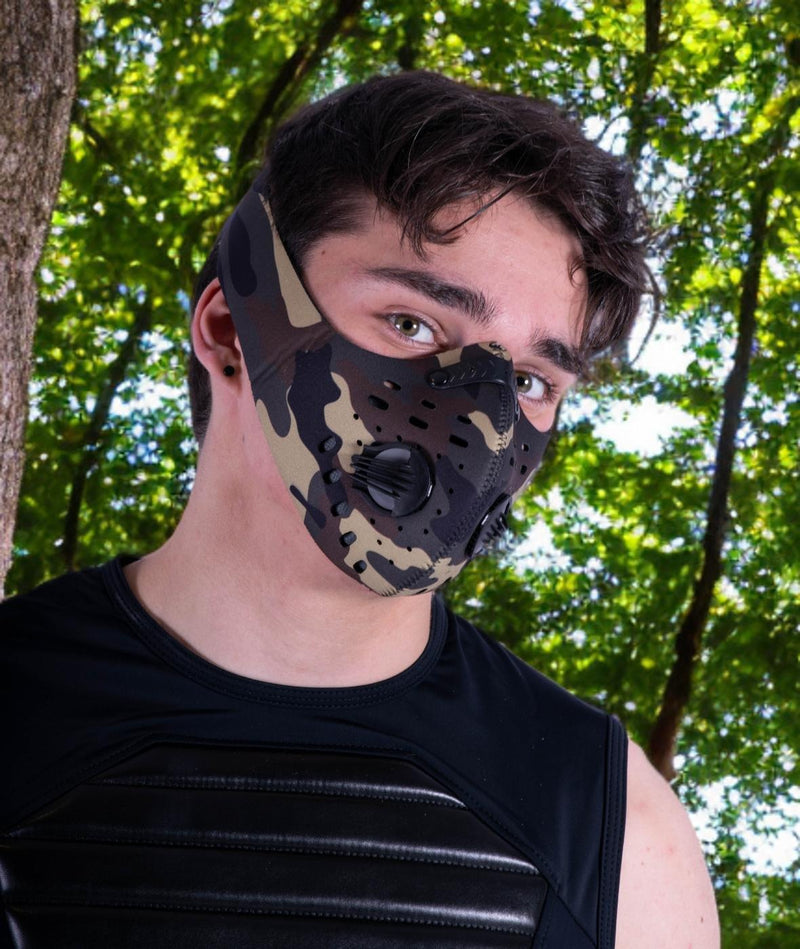 Masque MASKULO EnForce Masque militaire en néoprène imprimé camouflage AC134 34