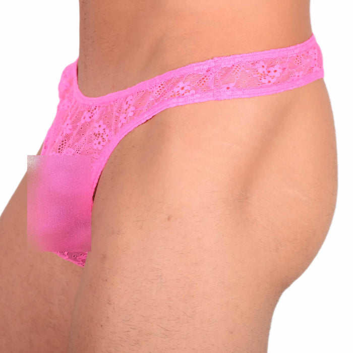 M SMU Sensual C-Thru Thong Pink 33593 MX13