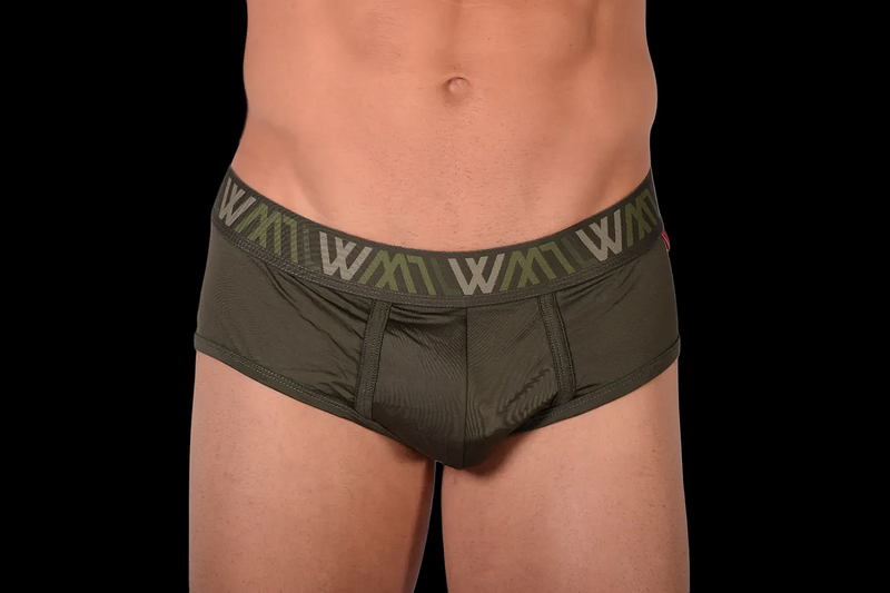 2XL LVW AMSTERDAM Luxury Briefs Lycra ECO Brief Army Green 17