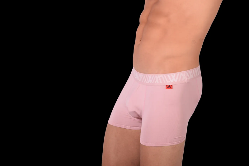 LVW AMSTERDAM Boxer Trunk Jersey Lycra Lisse ÉCO Saumon 17